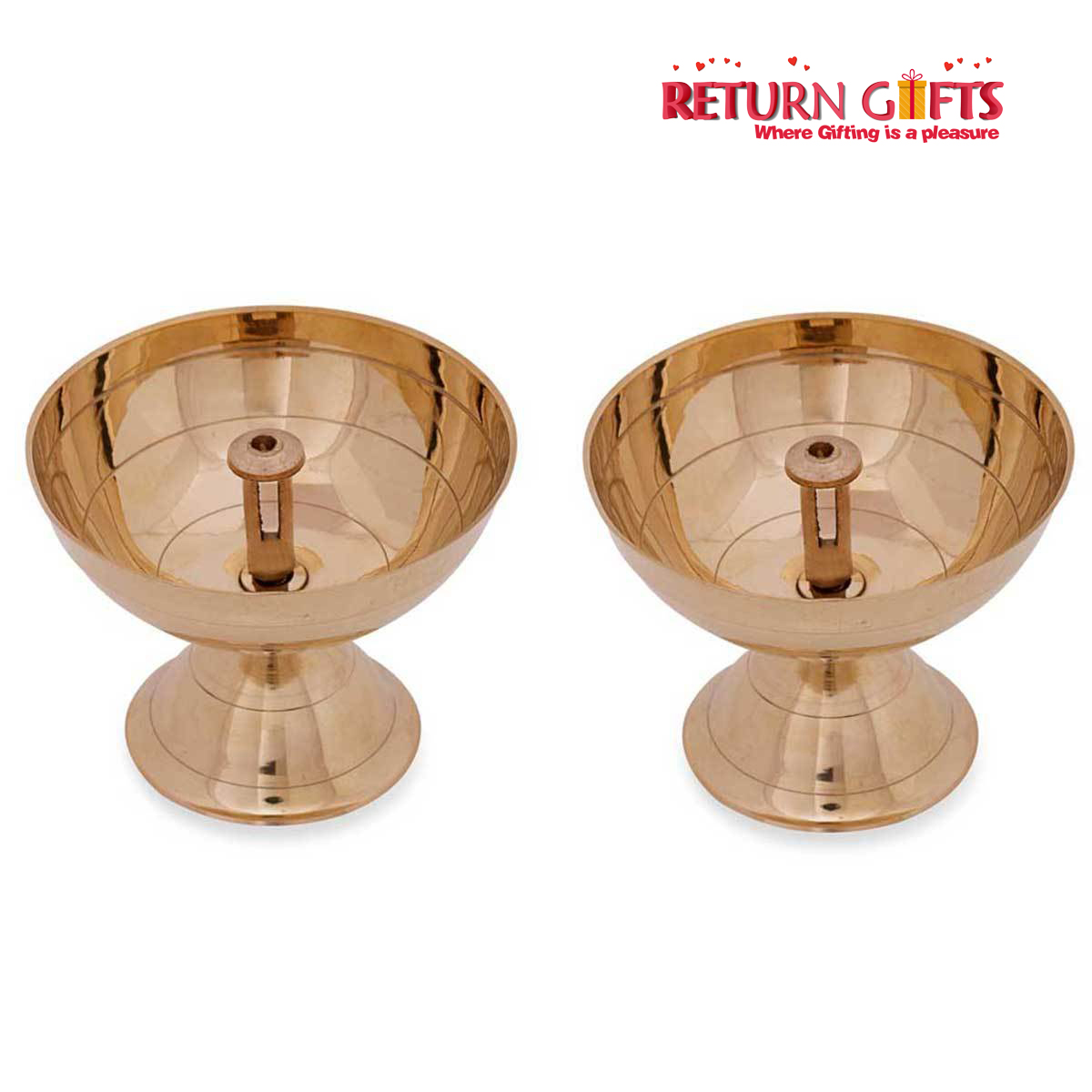 Brass Traditional Deepam - Returngifts For Marriage|Anniversary ...